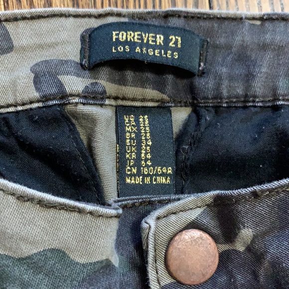 Camo Skinny Moto Jeans - Picture 6 of 8